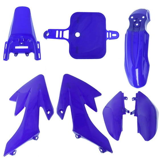 Fender Fairing Plastic Set Fits for Honda XR50R CRF50F 2000-2009 2011-2015 Blue