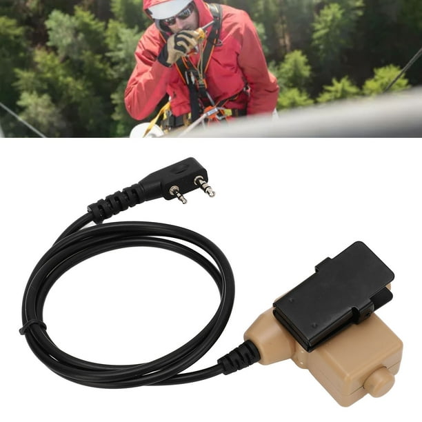 Adaptador de cable de audio de Walkie Talkie, Conexión Segura Adaptador de cable de audio bidireccional