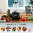 thumbnail image 4 of WILPREP Commercial Blender with 3 1/2 HP Motor, Toggle Switch, Adjustable Speed, and 64 fl oz BPA Free Tritan Jar, 4 of 11