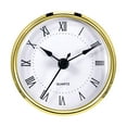 thumbnail image 1 of Clock Insert, Diameter 3.0 inch (76 mm) Hole Movement Easy to Read Wall Decor Retro for Living Room Bedroom Home , Rim Roman, 1 of 7
