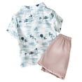 thumbnail image 6 of Soepste Baby Boy Sets Baby Boy Clothes 12-18 Months Toddler Baby Boys Clothes Set Short Sleeve T-Shirt And Shorts Summer 2 Pcs Outfit, 6 of 9