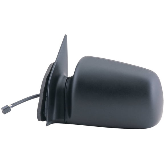 60042C - Fit System Driver Side Mirror for 96-98 Jeep Grand Cherokee, black, w/o memory, spring loaded, Heated Power