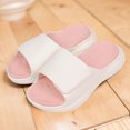 thumbnail image 4 of Sandalias Deportivas Con Cojín Suave  Toboganes Planos para Interiores Antideslizantes Ajustables Hombres Y Mujeres, 4 of 8