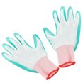 thumbnail image 1 of Guantes de trabajo, 4 unidades de guantes de jardinería totalmente recubiertos, guantes resistentes al desgaste, los mejores de su clase, 1 of 9