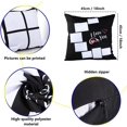 thumbnail image 2 of 4 Pieces Sublimation Blank Panel Pillow Case Heart Sublimation Blank Polyester Panel Pillow Cases Sublimation Blanks Moon Panel Pillow Covers for Sublimation Printing Sofa Couch (18 x 18 Inch), 2 of 7
