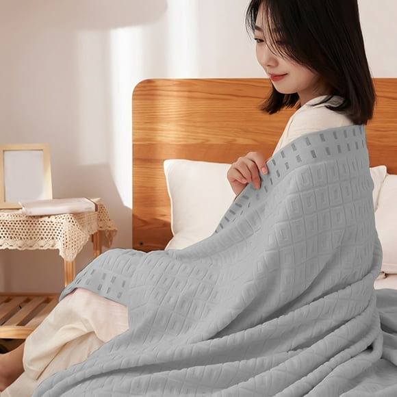 Clearance! Ice Blankets For Hot Sleepers And Night Sweats, Ice Blanket For All-Season, Ultra-Cool Lightweight Blanket, Ice Blankets Absorbs Body Heat To Keep Calf Stretch Box Clearance Warehouse #22