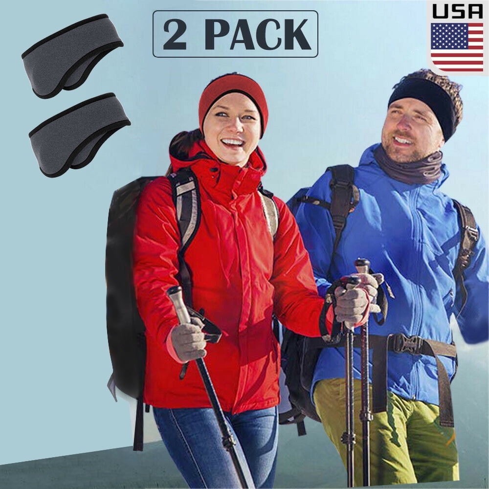Winter Fleece Ear Warmers Muffs Headband for Men Women Kids Ski Running Cycling