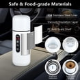 thumbnail image 4 of Hervidor de coche FASTSPOK de acero inoxidable 304 de 420 ml, 12 V/24 V, 4 of 6
