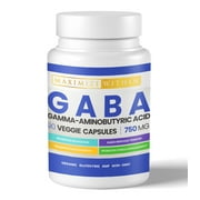 Maximize Within GABA (Gamma-Aminobutyric Acid) 750mg 60 Count