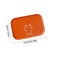 thumbnail image 3 of HCBY Étui pour Lentilles de Contact, Boîte de Rangement pour Lentilles Mince Mais Durable, Supports de Lentilles Doubles Intégrés, Conception Réutilisable Facile à Nettoyer, Support Portable Charmant pour l'Organisation de Trousse de Beauté, 3 of 6
