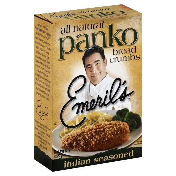 Emeril'sÂ® Italian Seasoned Panko Bread Crumbs 8 oz. Box