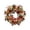 I Orange/18in, variant on AYktou Thanksgiving Wreath with LED Light, 12 Inch Fall Wreaths for Front Door, Artificial Maple Leaves Pumpkin Berries Door Hanging Fall Wreath for Porch Outdoor Indoor Wall Window Harvest Decor