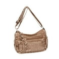 thumbnail image 2 of Bolso de hombro vaquero de estilo casual, elegante bolso tote para mujer, para trabajar y comprar., 2 of 9