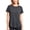 Gray, variant on Hurxie Workout Tops for Women Activewear Short Sleeve Shirts Gym Clothes Pilates Running Yoga Tops Quick Dry Gray,S