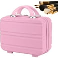 thumbnail image 6 of Hard Makeup Case 14inch Cosmetic Case Travel Toiletry Case Hand Luggage Case Small Portable Carrying Beauty Case for Women, 6 of 8