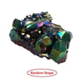 thumbnail image 6 of Yvsxxv Natural Quartz Crystal Rainbow Titanium Cluster Mineral Specimen Healing Stone for Home Decoration, 1 Pack, 6 of 6
