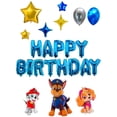 thumbnail image 1 of Set De Globos Decorativos Metalicos VIMI Para Cumpleaños Sorpresa Happy Birthday Modelo Perritos, 1 of 11