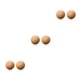 thumbnail image 3 of Corchos de vino Injueey 2 piezas de madera natural para fiestas de bodas, 3 of 6