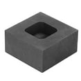 thumbnail image 1 of Graphite Ingot , Square Shape Test Analysis Tool Acid Alkali  Ingot Molds  For Silver For Necklace For Brass, 1 of 8