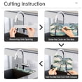 thumbnail image 5 of Yayeee Faucet Mat for Kitchen Sink 14.7" Diatomite Long Splash Guard Pad, Mounatin at Dawn, 5 of 7