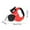 Red, variant on Harlier13 Retractable Double Leash, Tangle-Free Dual Retractable Dog Leash for Two Dogs, with 360° Swivelling Heavy Duty Strap & LED Light, Suitable for Small and Medium-Sized Pets (Black)