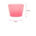 thumbnail image 2 of thinsony 2x Inline Skates Roller Brakes Block Non-Slip Safety Stopper Jelly Pink, 2 of 9