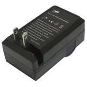 Replacement for Sony NP-FH60 Battery (2-Pack, 2400mAh) and Charger with Car Adapter