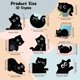 thumbnail image 2 of Marcapáginas magnéticos Prudiut, 10 piezas, gato negro, regalo lindo, 2 of 7