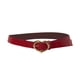 thumbnail image 1 of Cinturón de mujer jinwen con hebilla de corazón rojo ajustable elegante decorativo, 1 of 8