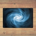 thumbnail image 3 of Blue Fractal Vortex Entryway Rug, Non-Slip Absorbent Door Mat for Living Room Kitchen Bathroom Entrance, 36"x24", 3 of 8