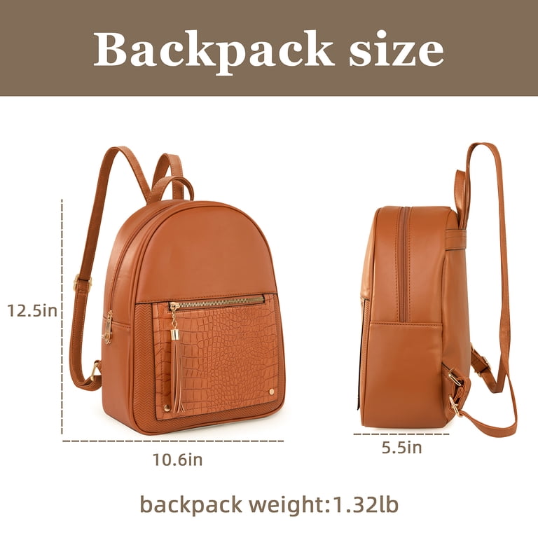 Montana West Medium Backpack Purse for Women Anti Theft  display picture 2