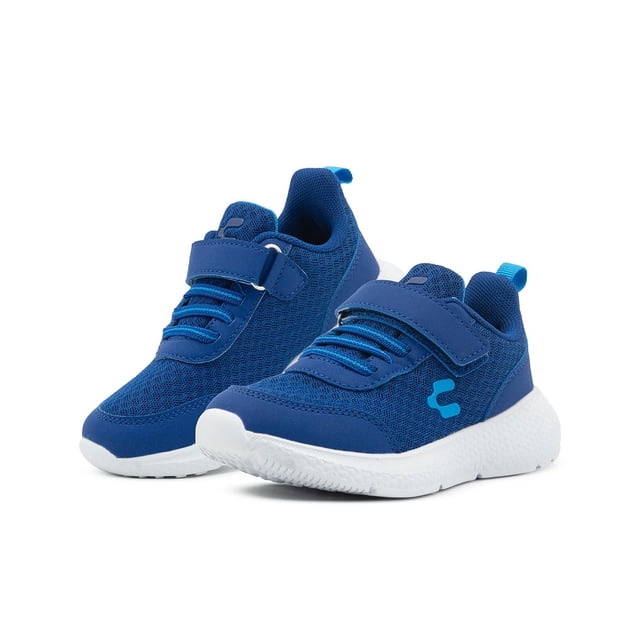 Tenis Charly Niño Velcro Antiderrapante Running 15-21.5 azul marino 21.5