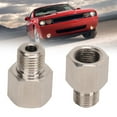 thumbnail image 1 of Adaptador De Emisor De Manómetro, Acero Inoxidable A Prueba De Fugas 1/8 Pulg. NPT Hembra A M10 X 1,0 Macho Accesorio De Manómetro De Aceite Duradero Para Automóviles, 1 of 7