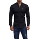 thumbnail image 4 of Camisa Cuello Mao White John Leopard Slim Fit Envío Gratis, 4 of 7