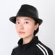 thumbnail image 3 of Sombrero de pastel de cerdo sintética retro unisex Cssic Gentleman Zulema Sombrero Fedora unisex, 3 of 8