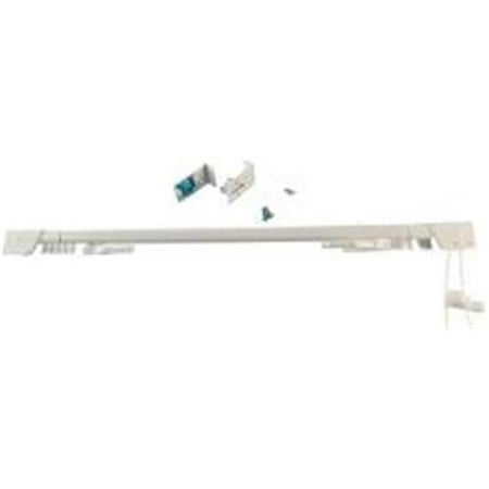 Piedmont A7004213192 Adjustable Heavy Duty Traverse Rod, 60 - 120 in L, White