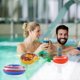 thumbnail image 3 of Inflatable Drink Holder, 6 Pack Pool Drink Holder Floats Cup Holders Drink Floats, Cloud Floating Drink Holder For Pool Party, 3 of 5