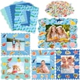 thumbnail image 1 of Kit de marcos de fotos de espuma con diseño de sirena de verano de Fovths, 24 unidades, con pegatina, 1 of 7