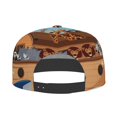thumbnail image 4 of Haiem Animals on Noah's Ark Classic Snapback Cap Flat Bill Hat Baseball Cap Adjustable Size Cotton Dad Hat, 4 of 9