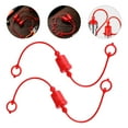 thumbnail image 2 of Eease 2 Sets Hydraulic Quick Coupler Dust Caps Hydraulic Connector Covers Caps and Plug Kit 1/2, 2 of 4