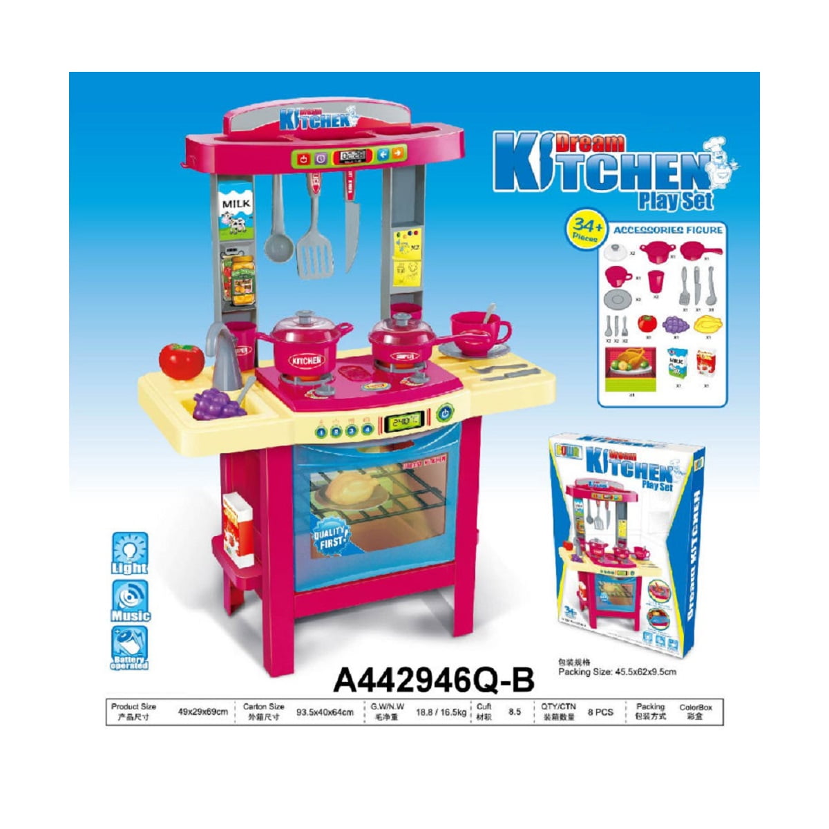 walmart children's kitchen sets
