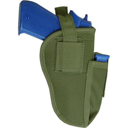 Every Day Carry Tactical Pistol Hand Gun Holster w/ Magazine Slot (Best Prices On Gun Magazines)