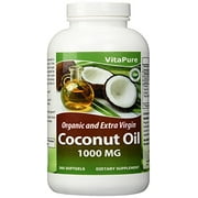 Vita Pure Coconut Oil Weight Loss Diet Supplement (360-Softgels/1000MG)
