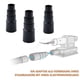 thumbnail image 4 of Universal Vacuum Hose Tool Adapter for Vacuum Cleaner Household Dust Extraction Accessories Adapter, 4 of 5