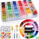 thumbnail image 1 of Kit de hilos de bordar VICOVI, incluye 150 madejas y hilo dental, 1 of 1