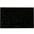 thumbnail image 6 of KFFKFF Induction Cooktop, 5 Heating Elements, 30'' Electric Stove, Integrated Magnetic Cooktop 9200W, 9 Heat Settings, LED Touch Display with Child Safety Lock & Overheat Protection, 6 of 9