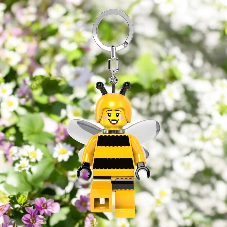 IQ, LEGO Minifigures Keychain Light, KE211H, 3 Inch Bumblebee Girl