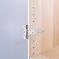 thumbnail image 1 of RUNROTOO 5 Sets Kitchen Hardware for Cabinets Galvanized Steel Load-bearing for Repair, 1 of 8