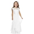 thumbnail image 1 of Ropa infantil, vestidos de novia para niños, vestidos de princesa de gasa con encaje para cumpleaños de niñas, 1 of 1