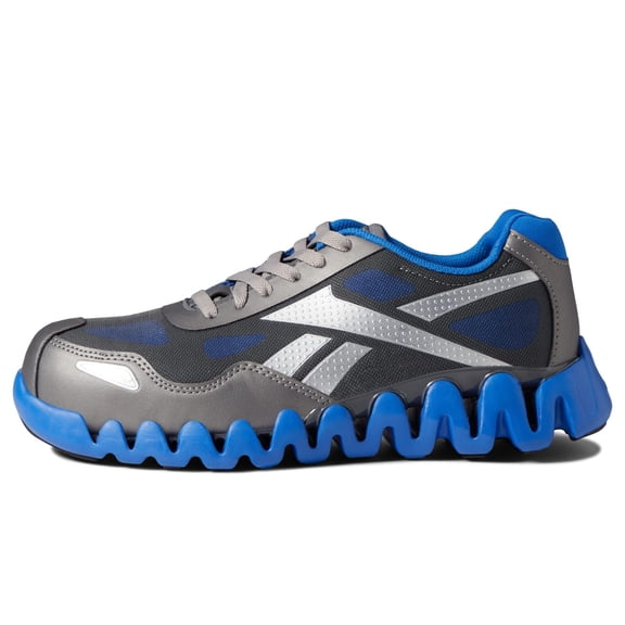 Reebok Work Women's RB318 Zig Pulse Work Construction Shoe Grey/Blue, 10